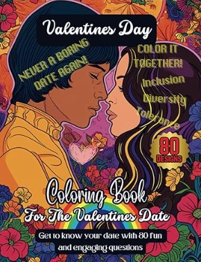 Coloring Book For The Valentines Date