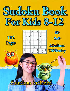 soduko book for kids 8-12